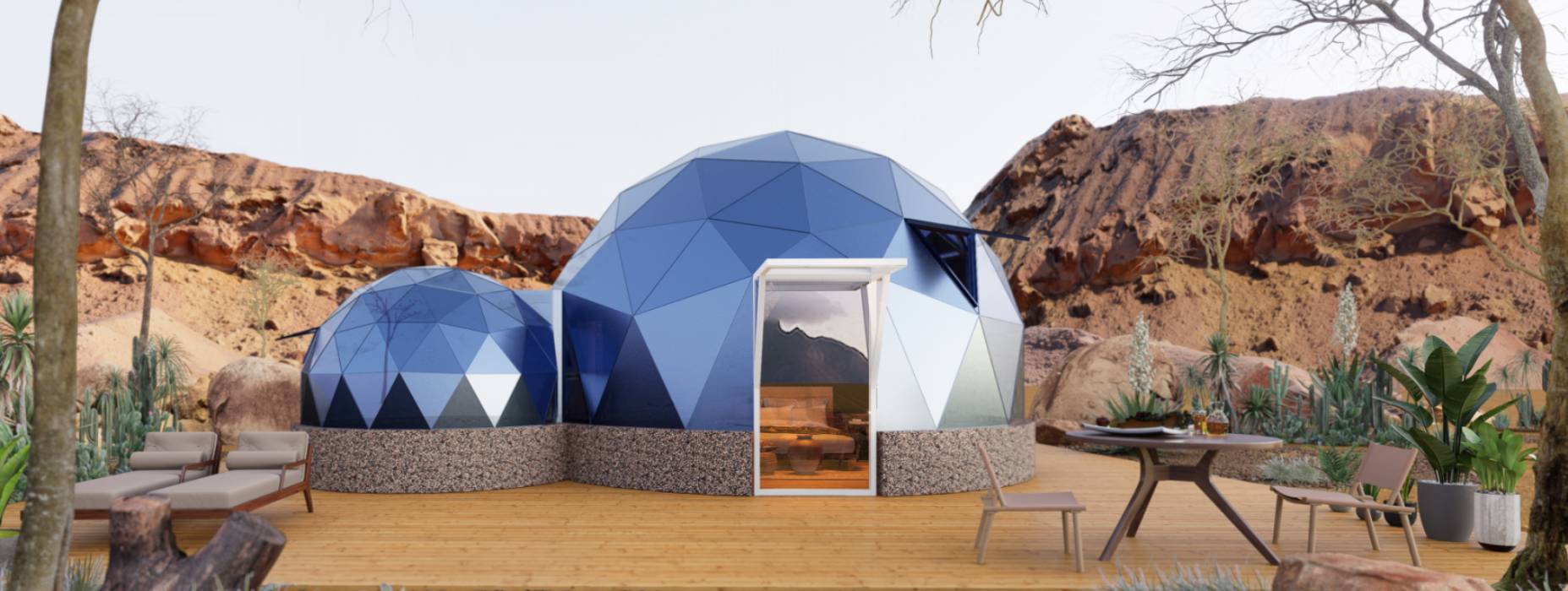 罗源县球形智能光伏玻璃星空房